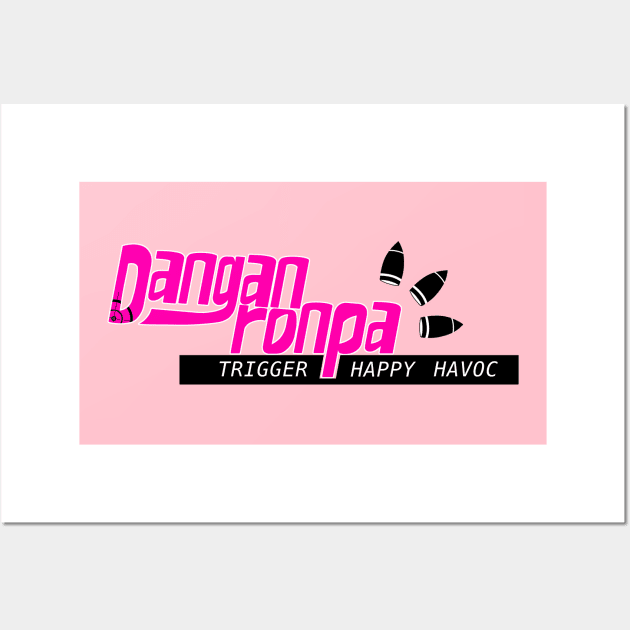 Danganronpa Trigger Happy Havoc Wall Art by EmzGalaxy